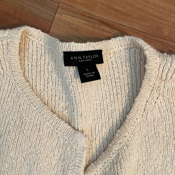 Ann Taylor open front cardigan - Picture 2 of 6